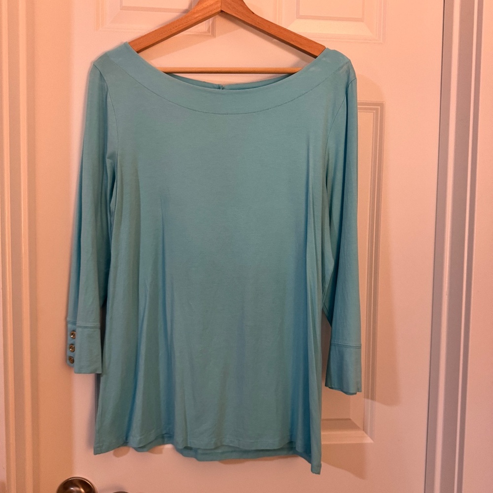 Lilly Pulitzer EUC large 3/4 sleeve top